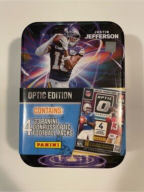 Panini Donruss Optic Collectors Edition Justin Jefferson Football Tin